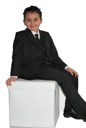 Preisvergleich Produktbild Jessidress Jungenanzug Kinderanzug Model Chic 122 / 128 Schwarz