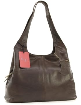 Schultertasche Leder 