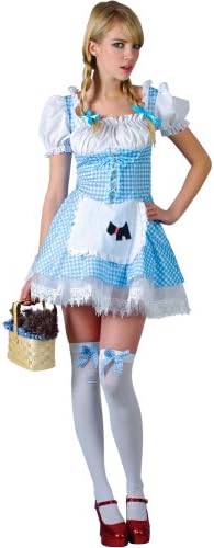 Storybook Dorothy - Adult Costume Lady: XS (UK:6-8)