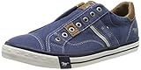 Profilsohle MUSTANG Herren 4072-403-800 Slip On Sneaker, Blau (Dunkelblau 800), 44 EU