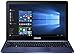Asus E200HA-FD0042T PC portable 11.6" Noir (Intel Atom, 2 Go de RAM, SSD 32 Go, Windows 10, Garantie 2 ans)