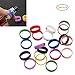 Produktbild Lispeed 100 Stück Vape Band Ringe Silikon Bands für Elektronische Zigarette Anti Rutsch Band Elektronische Zigarette Bands für RTA RDA Atomizer Randlmly Gesendet Anti Slip
