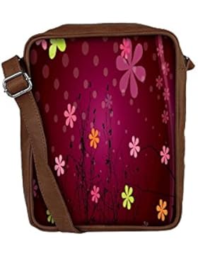 Snoogg , Damen Umhängetasche mehrfarbig multi