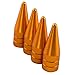 Produktbild B Baosity 4Pcs Spike Auto Motorrad Ventilkappen Ventil Stielen Staub Aluminium Auto Rad Reifen Ventilkappe - Golden
