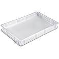 CASSETTA PORTAIMPASTO + COPERCHIO"GIGANPLAST" mod.service cm.30X40X10h BIANCA