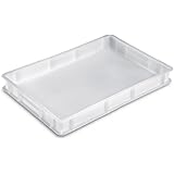 CASSETTA PORTAIMPASTO + COPERCHIO"GIGANPLAST" mod.service cm.30X40X10h BIANCA
