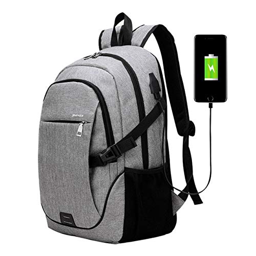 HUAHUA Usb Backpack Litthing New Laptop Usb Backpack School Bag Rucksack Anti Theft Men Backbag Travel Daypacks Male Leisure Backpack Mochila