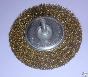 FUM Tools 4"(100mm)wire Wheel Brush.drill.car/rust/metal/paint