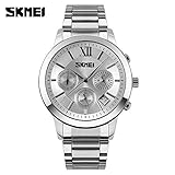 Easy Go Shopping Herrenuhr Mode Wasserdichte Multifunktions Damenuhr Paar Business Herrenuhr Student (Color : 3)