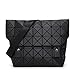 Produktbild Damen Matte Schultertaschen Diamond Cube Taschen Nähte Geometrie Taschen Japanische Falten Vielzahl Taschen,Black-OneSize