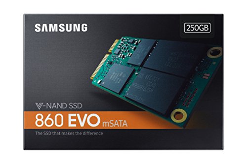 Samsung EVO m-SATA - Disco Estado Solido SSD  250 GB  550 Megabytes s  Color Negro