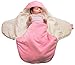 Wallaboo Baby Blanket Coco - For Car seat and Travel - 100% Pure Cotton - 90 X70 cm - For Babies from Newborn - Pink