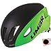 Produktbild Limar Fahrradhelm Air Speed Gr. L 57-61cm Mattschwarz grün ca 270g + Flicken