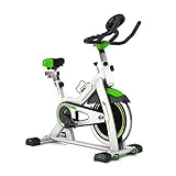 LIGERO Y COMPACTO: esta bicicleta es fácil de montar e ideal para espacios de cualquier tamaño. Ya sea que la bicicleta se coloque en una sala de estar, en una sala de ejercicios designada o en un estudio, todavía tendrá un ambiente de vida espacioso.