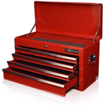 Us Pro Tools Tool Box 6 Drawer Mobile Tool Chest Portable Tool