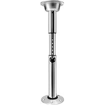 Pied De Table Réglable 460-700 Mm - Rotatif à 360° - RV Caravane Bateau Yacht Maison