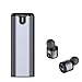 Produktbild HJYQ Drahtloser Bluetooth Earbuds 4.2 Mini Intelligentes Metall In-Ohr Für Iphone X 7/8 7/8 Plus Samsung-Galaxie S7 S8 IOS Android Mit Aufladung Fall,Gray