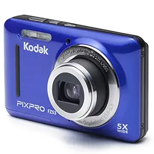 Kodak FZ53-BL Point and Shoot Digital Camera with 2.7