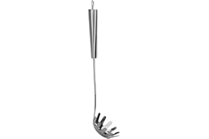 Yeenano Forchettone per Spaghetti,Pinza per Spaghetti in Acciaio Inox Mestolo Spaghetti,Cucchiai Forati,Spaghetti Forchette,per Cuocere Pasta Insalate Carni alla Griglia Pinze da Cucina Forchettone