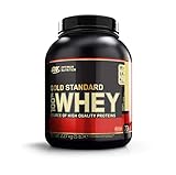 Optimum Nutrition Gold Standard 100% Whey Protéine en Poudre avec Whey Isolate, Proteines Musculation Prise de Masse, Crème Vanille, 73 portions, 2.27 kg
