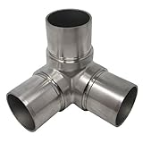 bettverbinder metall Format: Eckverbinder 3-fach / Außen-Ø: ca. 42,4 mm / 3 x Ansatz Ø: 38,2 mm / Länge je Ansatz: ca. 30,5 mm