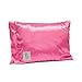 Little Giraffe Satin Nap Pillow Solid (Raspberry)