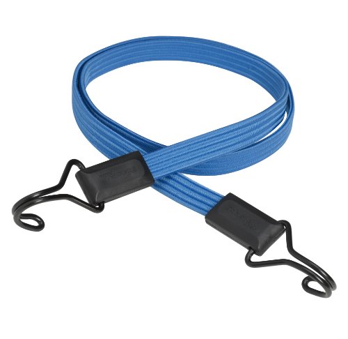 Masterlock Flat Bungee - Cinta elástica para transporte, tamaño 120 cm, color azul oscuro