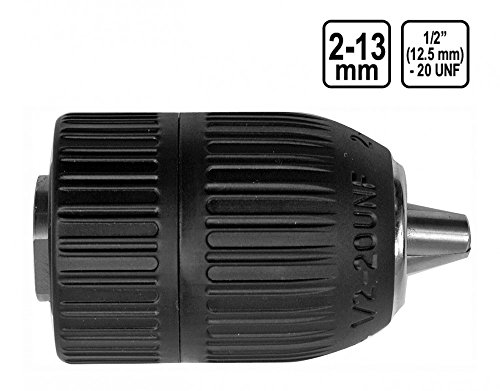 Schnellspannbohrfutter 2 - 13mm , 1/2"-20 UNF Anschluss , Bohrfutter