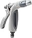 Produktbild G.F. GF80293557 Gartenspritze METALL & SOFT | Ergonomische Wasserspritze | Einfache Handhabung | 2 Sprühbilder | Metall mit soften Kunststoffüberzug | kompatibel zum Stecksystem des Marktführers | Grau