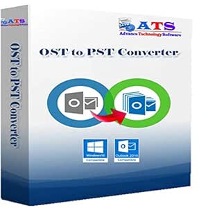 ATS OST to PST Converter Software: Corporate license (Email Delivery-No CD)