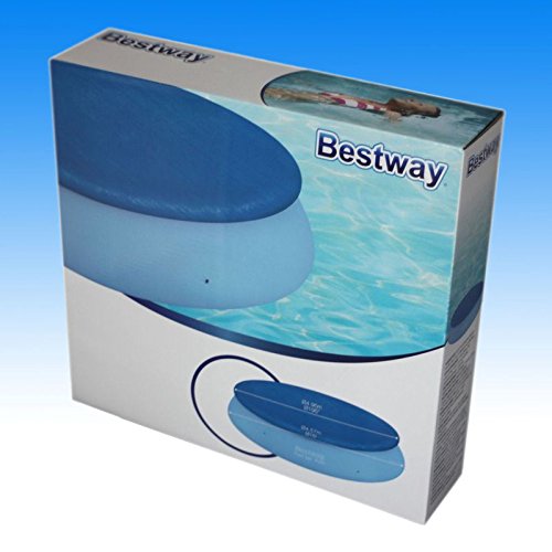 BESTWAY Ø 3,66m Fast Set™ Pool Abdeckplane Poolabdeckung Abdeckfolie Poolplane