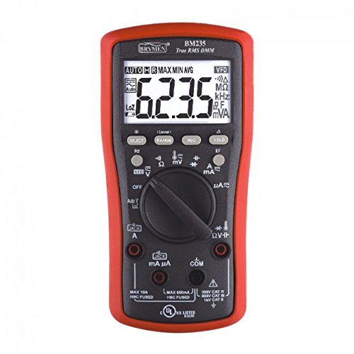BM235 Digital multimeter V DC60m/600m/6/60/600/1000V True RMS BRYMEN