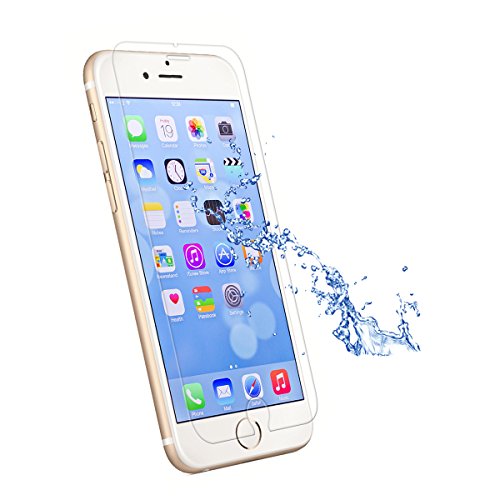 iPhone 7/8 Screen Protector, Elzo [2 Packs] Tempered Ballistic Glass, Premium Protect Flim/Skin/Cover - 9H Hardness, Crystal/HD Clear, Bubble Free, High Sensitivity, Ultra Thin (0.26mm)