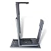 Produktbild Office Fitness CPU Halter – Unter Schreibtisch CPU Aufbewahrung grau grau