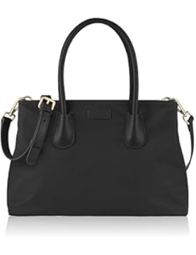 CHICECO Klassische Handtasche Damen Henkeltasche Nylon Klein - 32 x 22 x 16,4 cm