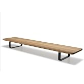 Atolye 10 Desktop Monitor Riser &ndash; Desk Shelf 120cm