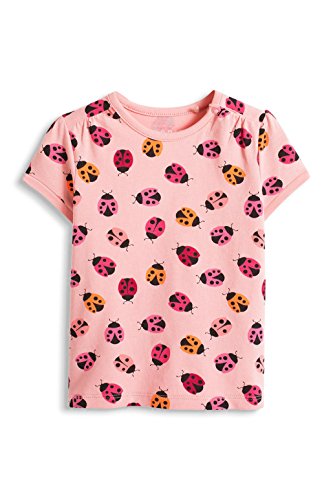 ESPRIT Baby-Girls 026EEAK005 T-Shirt, Light Pink, 6 Months (Manufacturer Size:68)