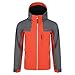 Produktbild Dare2b Resonance II Jacket trail blaze aluminium grey Kinder Regenjacke (164)