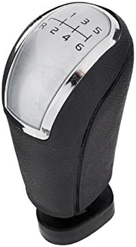 Gear Shift Lever Knob 6 Gears Silver Chrome W638 K67