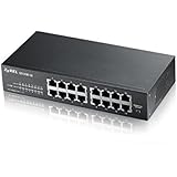 Zyxel  16-Port Gigabit Ethernet Unmanaged Switch - Design ohne Lüfter [GS1100-16]
