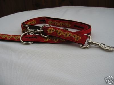 DOGMATIC-TRAINING-LEAD-PADDED-CUSHIONED-WEBBING-PCW-RED-MEDIUM