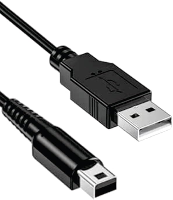 ArobiaSB Charging cable for Nintendo 3DS,Cable for 3DS, 3DS XL, 2DS, DS/DSi, New 3DS, New 3DS XL 1.2m USB Cable for Easy Charging at Home or On-the-Go