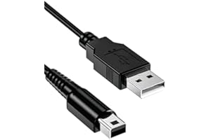 ArobiaSB Charging cable for Nintendo 3DS,Cable for 3DS, 3DS XL, 2DS, DS/DSi, New 3DS, New 3DS XL 1.2m USB Cable for Easy Charging at Home or On-the-Go