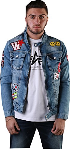 CIPO & BAXX Jeansjacke CJ105 (M, blue)