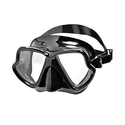Mares Lunettes de plongée Adulte Masque Zephir, Noir, BX, 411319