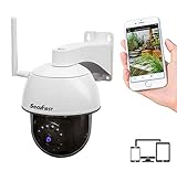 BENACHRICHTIGUNGEN AUF IHREM SMARTPHONE ODER TABLET Erhalten Sie eine instant Message, wenn gibt es Bewegung in das Sichtfeld der Kamera stattfindet. Sie können diese Benachrichtigungen auf mehreren Geräten empfangen und sie sind auch einfach über die app deaktivieren. Da die Kamera mit einer Pan/Tilt-Funktion ausgestattet ist, (er kann drehen und neigen), können Sie es aus der Ferne über die APP kontrolieren mit einen sehr großen Bereich (270 ° schwenken, neigen 90°).