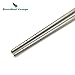 Produktbild BoundlessVoyage Lightweight Titanium Flatware Portable Camping Chopsticks 22cm