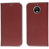 Motorola Moto G5S Hülle, Mobest Moto G5S Lederhülle, Ledertasche Handyhülle Wallet Brieftasche Tasche Schutzhülle mit Kartenfach Standfunktion für Motorola Moto G5S - Weinrot