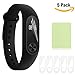 Produktbild [5 Pack] Xiaomi Mi Band 2 Screen Protector, Yafine Ultra Slim HD klar Screen Guard Front-Handy Film für Xiaomi Mi Band 2 Smart Armband Armband