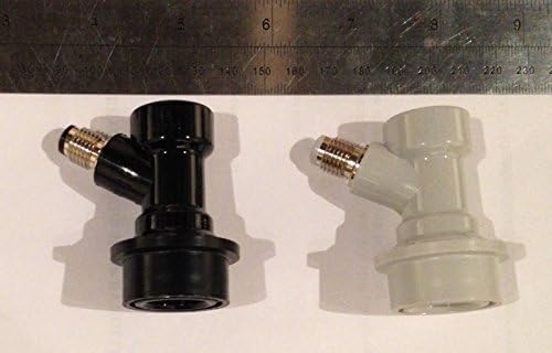 Cornelius Keg Ball Lock Disconnects, 1/4" Male Threaded (Gas & Liquid, 27-1100-77 & 27-1100-99)